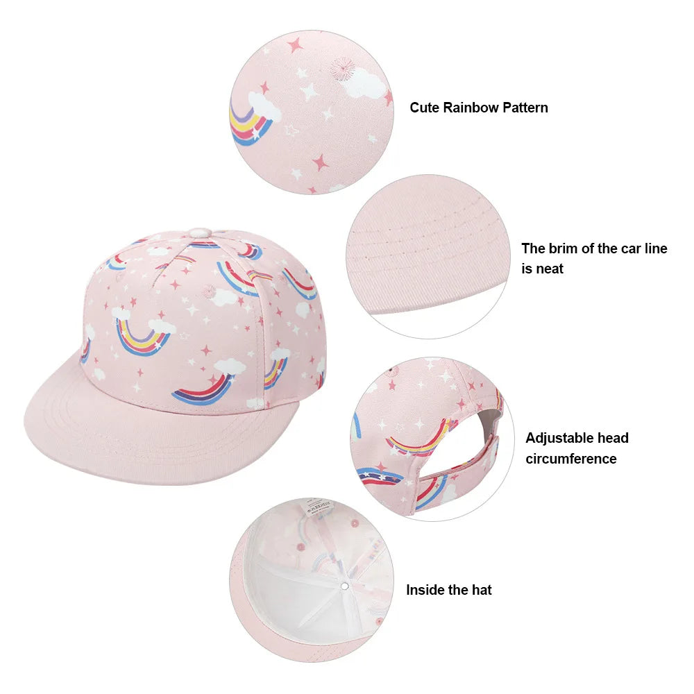 Children Animal Print Caps