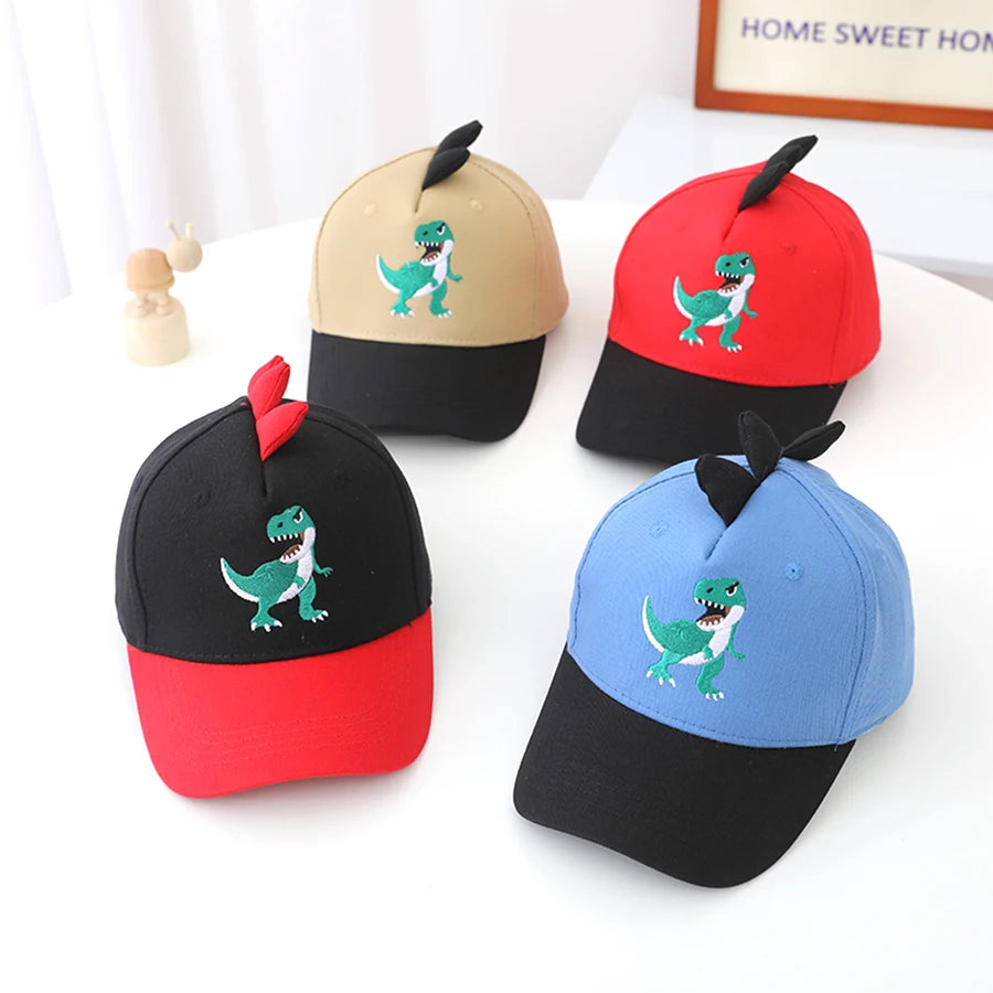 Boys Dinosaur Caps