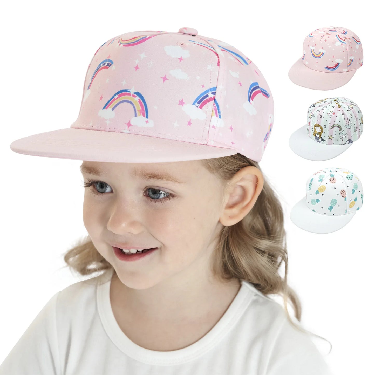 Children Animal Print Caps