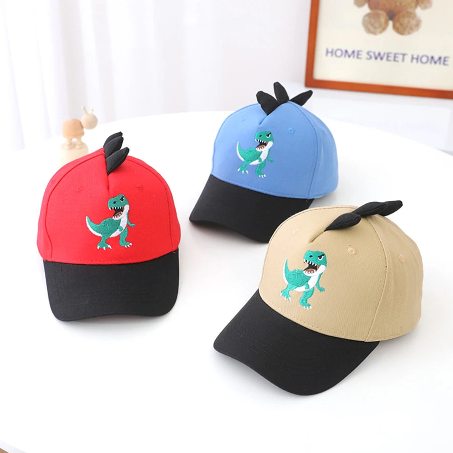 Boys Dinosaur Caps