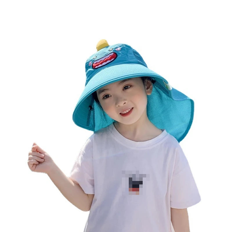 Children Sun Cover Hat