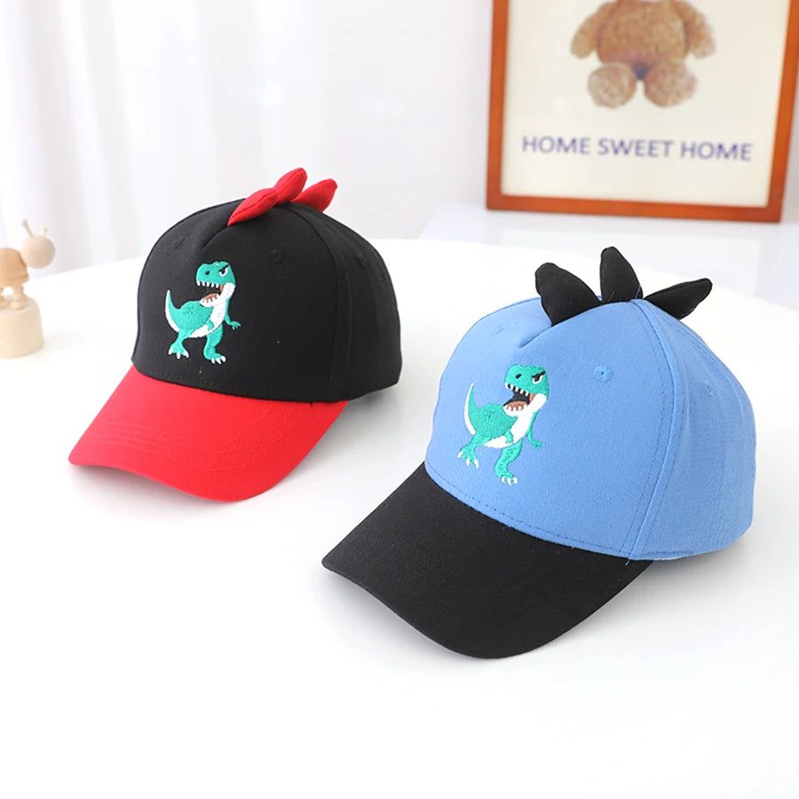 Boys Dinosaur Caps