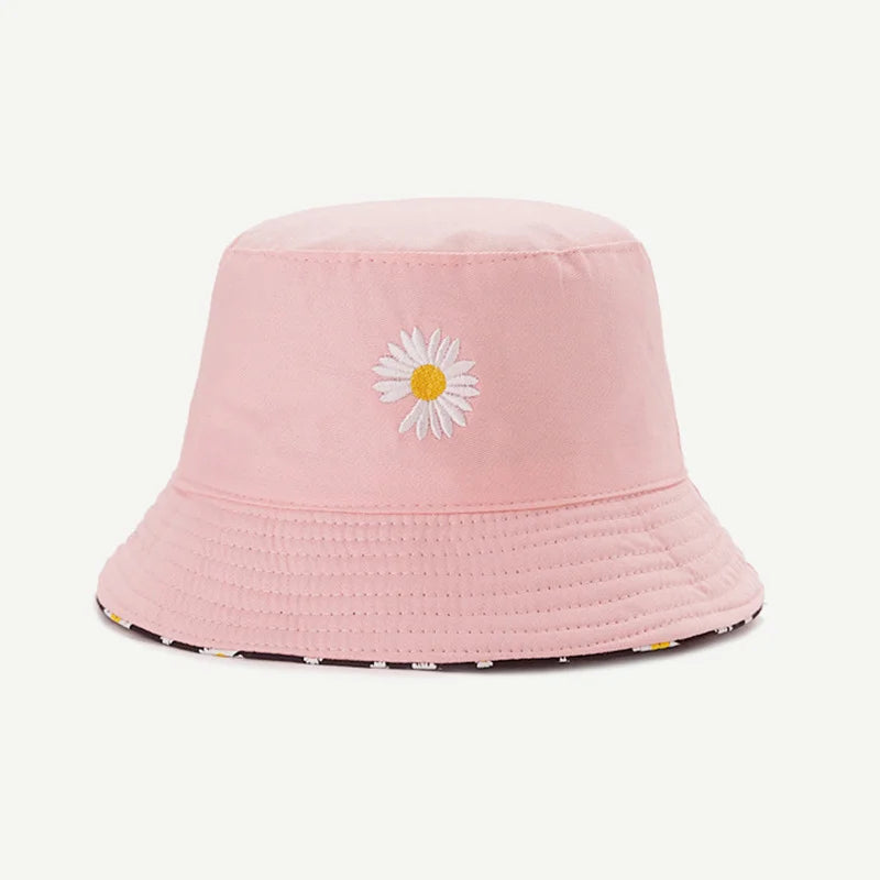 Daisy Double-Sided Bucket Hats