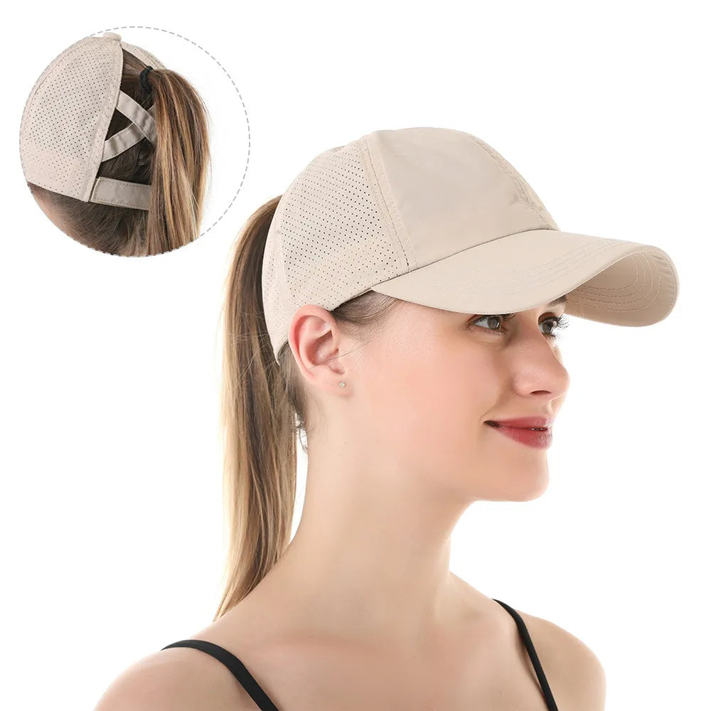 Casquette de sport de plein air pour femmes