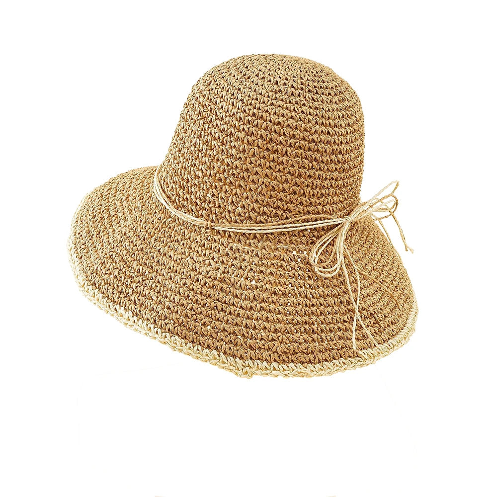 Hand-knitted Beach Hat